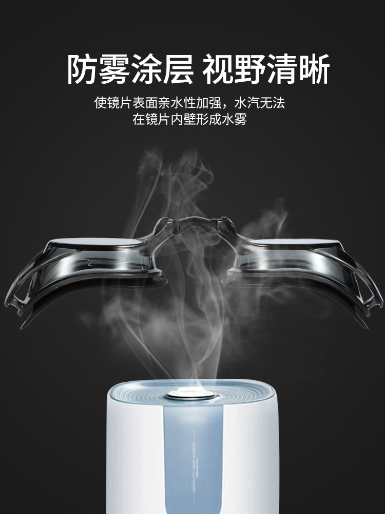 Y185AF,防霧平光泳鏡,圖片5