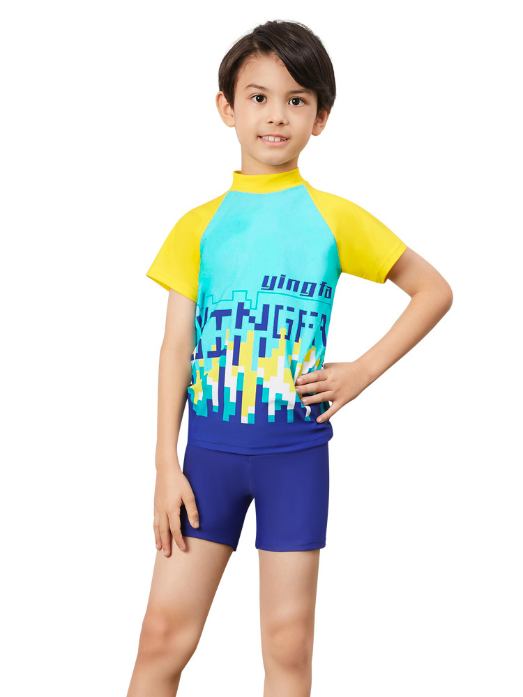 Y0506,兒童分體游泳衣,圖片5