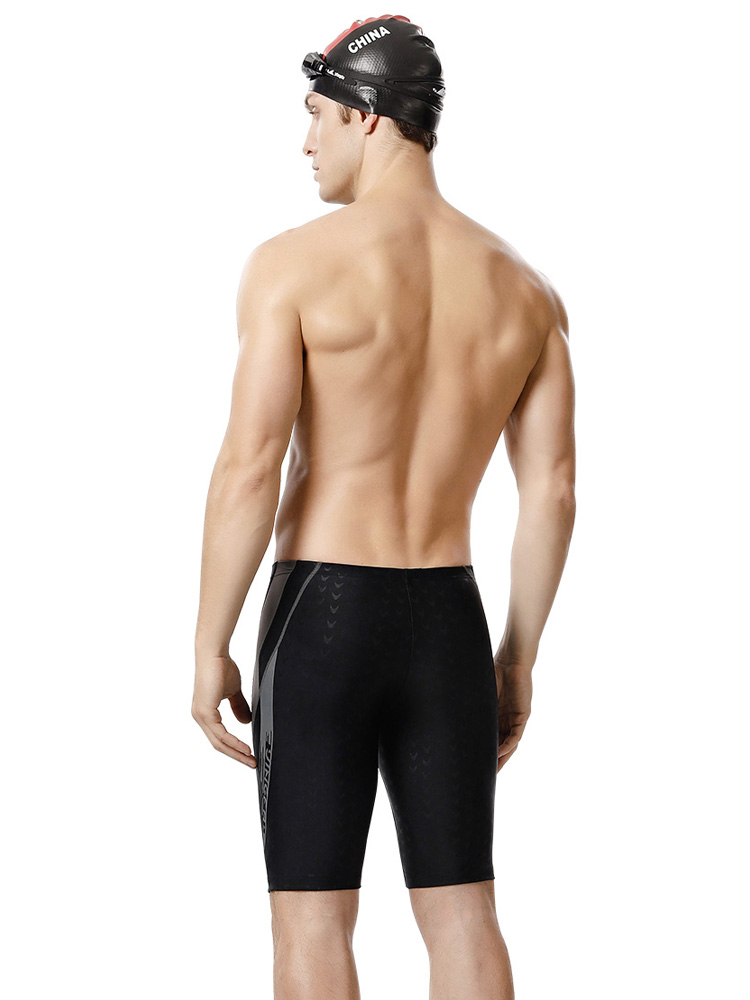 Y3808,休閑男士五分中腳泳褲,圖片2