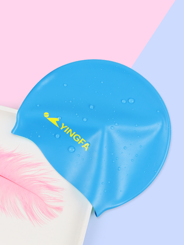 K0061,兒童純色游泳帽,圖片3