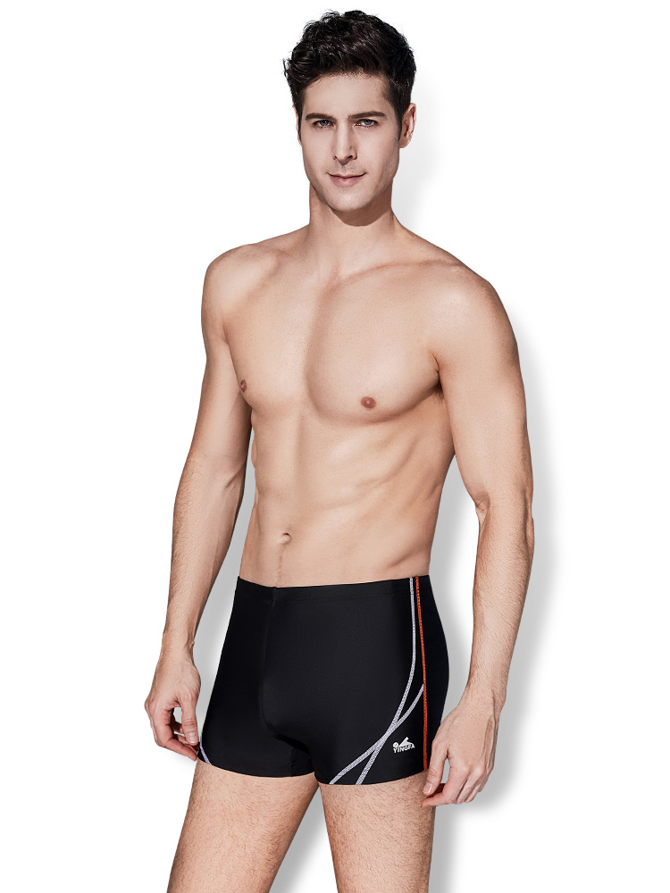 Y3909,休閑男士平角泳褲,圖片4