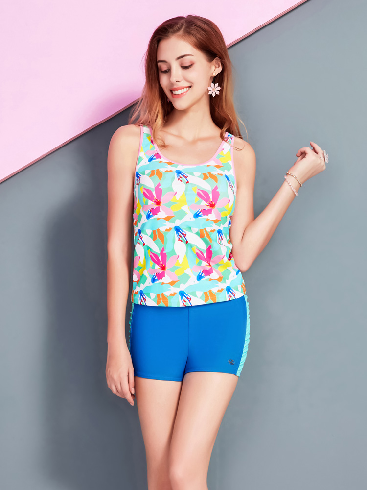 Y2035,休閑分體泳裝,圖片1