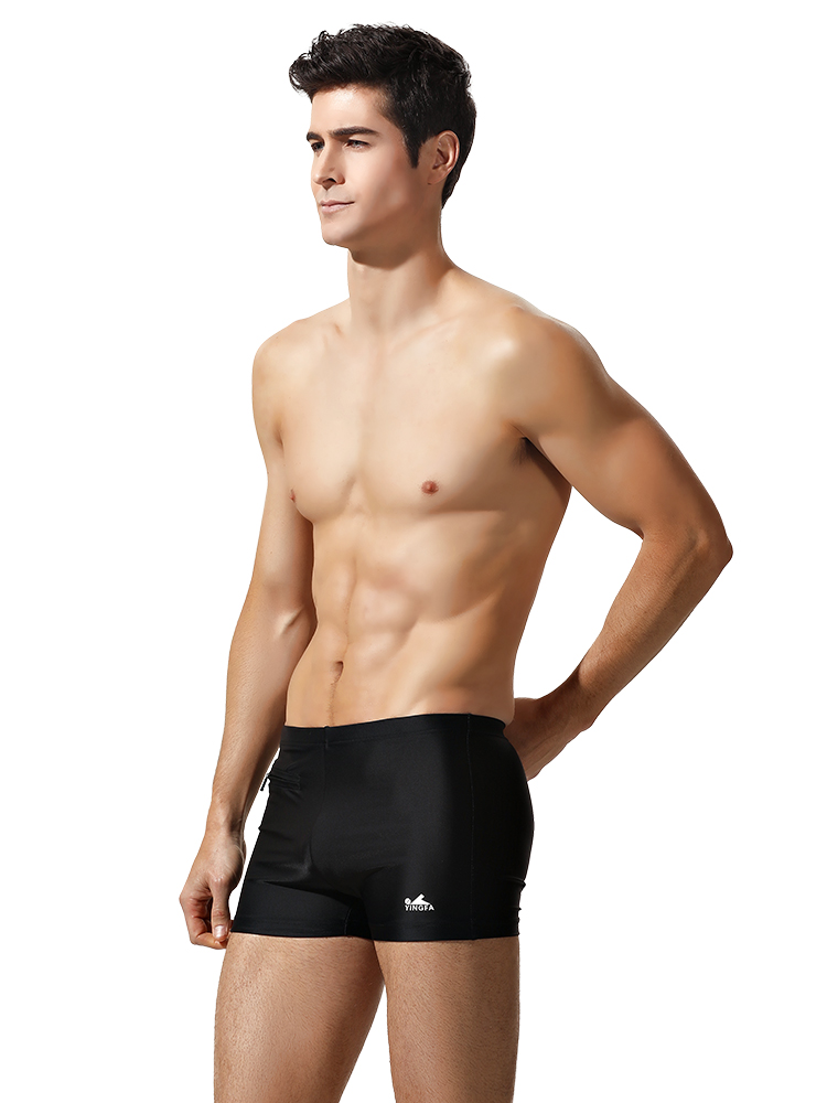 Y3617,休閑男士平角泳褲,圖片3