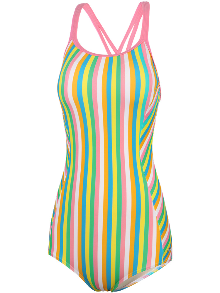 Y2027,休閑連體三角泳衣,圖片5