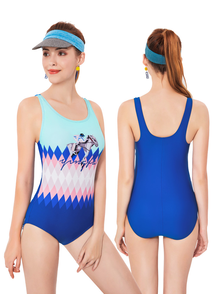 Y2028,休閑連體三角泳衣,圖片5