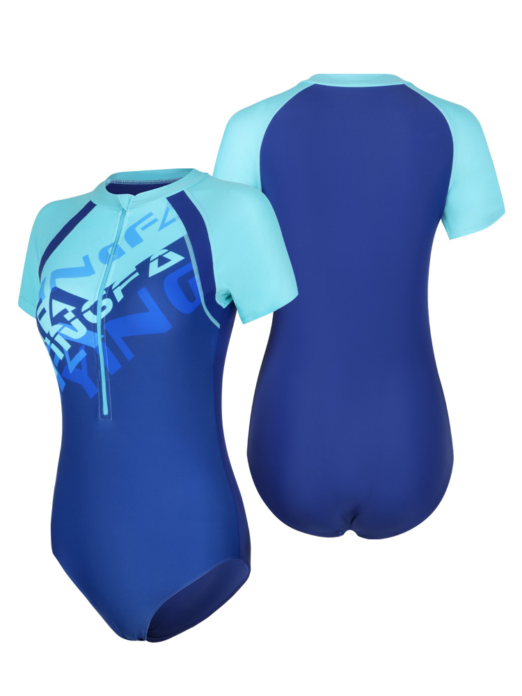 Y1916,休閑短袖連體三角,圖片5