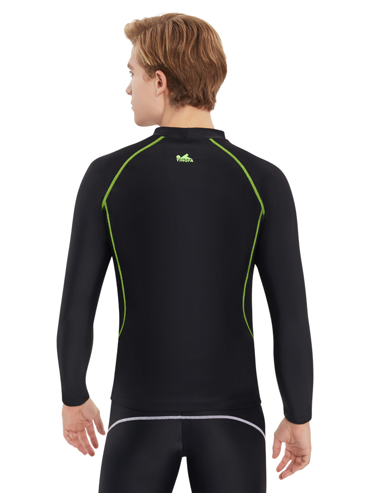 Y2039,長袖沖浪上衣,圖片3