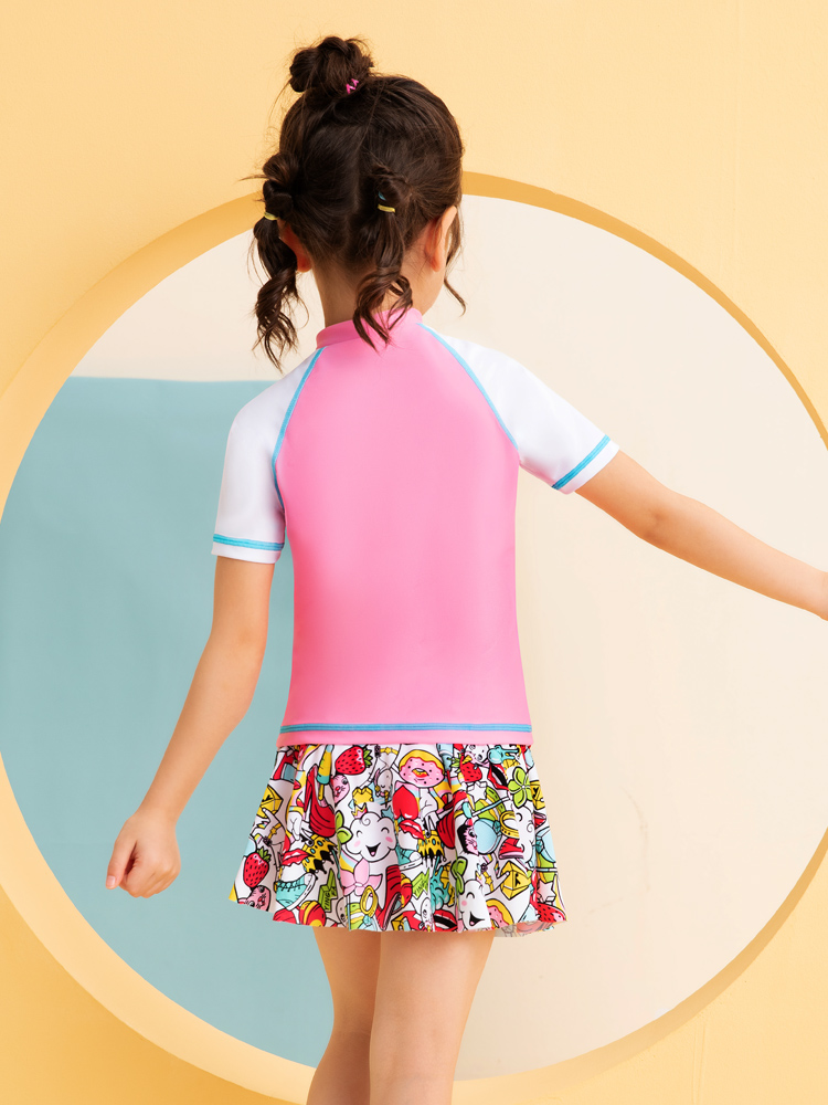 Y0528,兒童分體游泳衣,圖片5