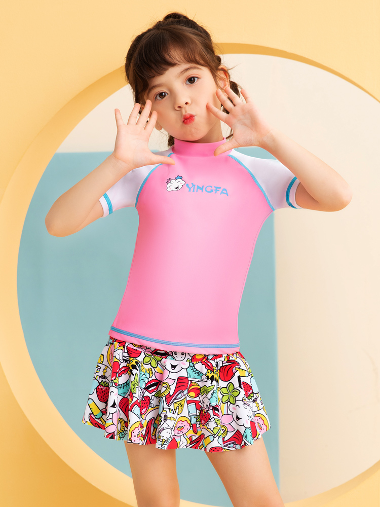 Y0528,兒童分體游泳衣,圖片2
