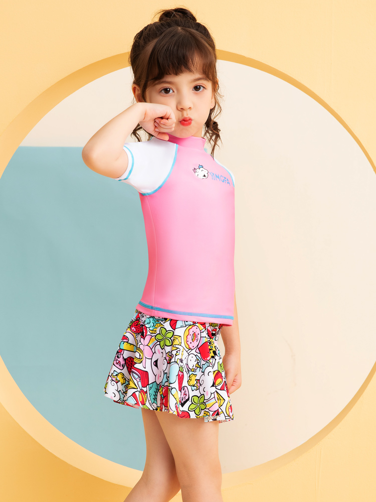 Y0528,兒童分體游泳衣,圖片4