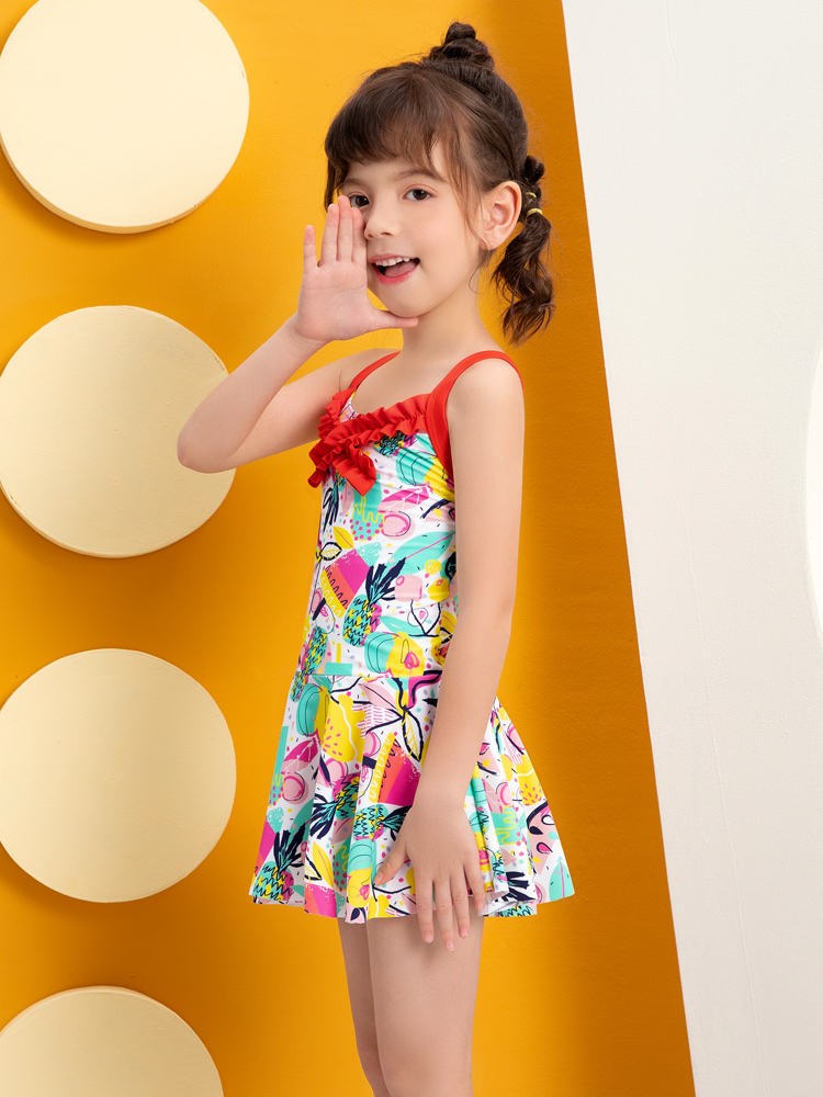 Y0527,兒童顯瘦游泳衣,圖片3