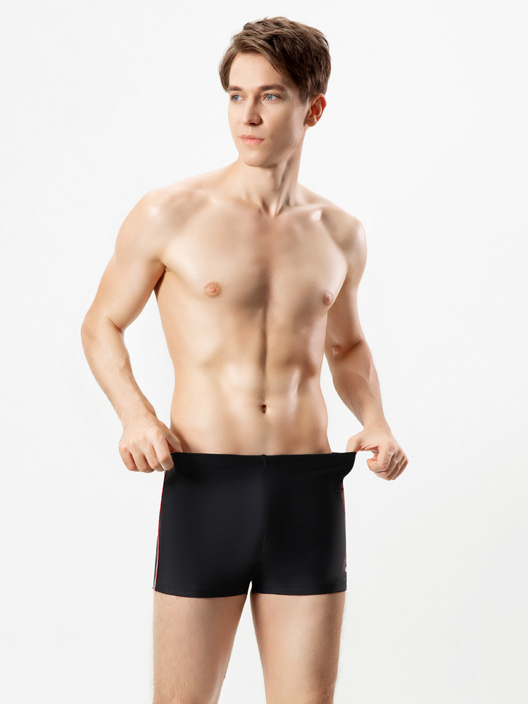 Y3919,平角防尷尬休閑泳褲,圖片2