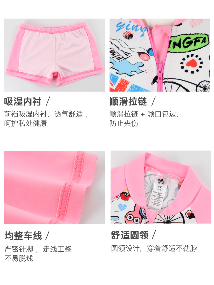 Y0523,可愛卡通游泳衣,圖片5