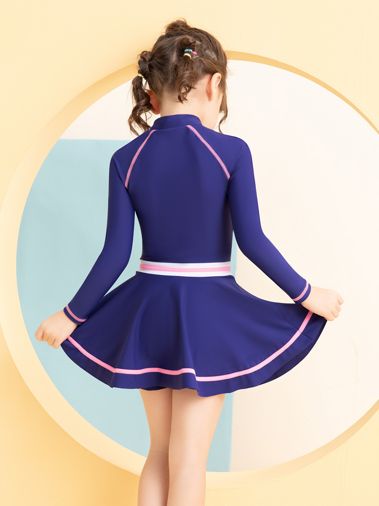 Y0522,兒童裙式游泳衣,圖片2