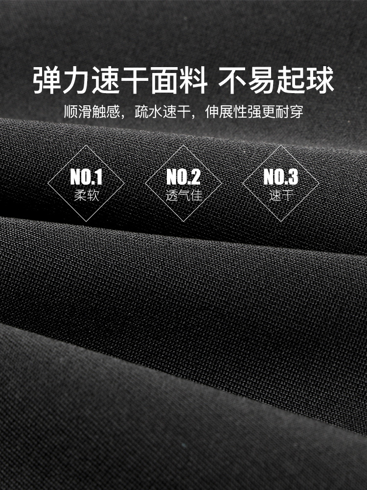 Y3917,休閑大碼平角泳褲,圖片3