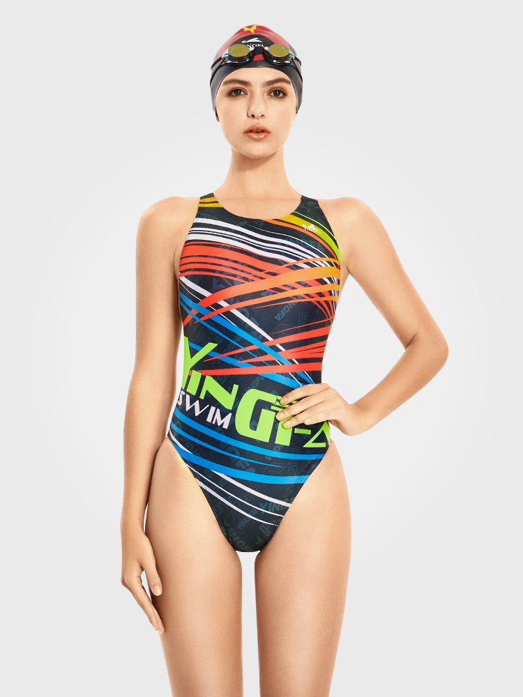 678,專業(yè)競(jìng)技三角連體泳衣,圖片1