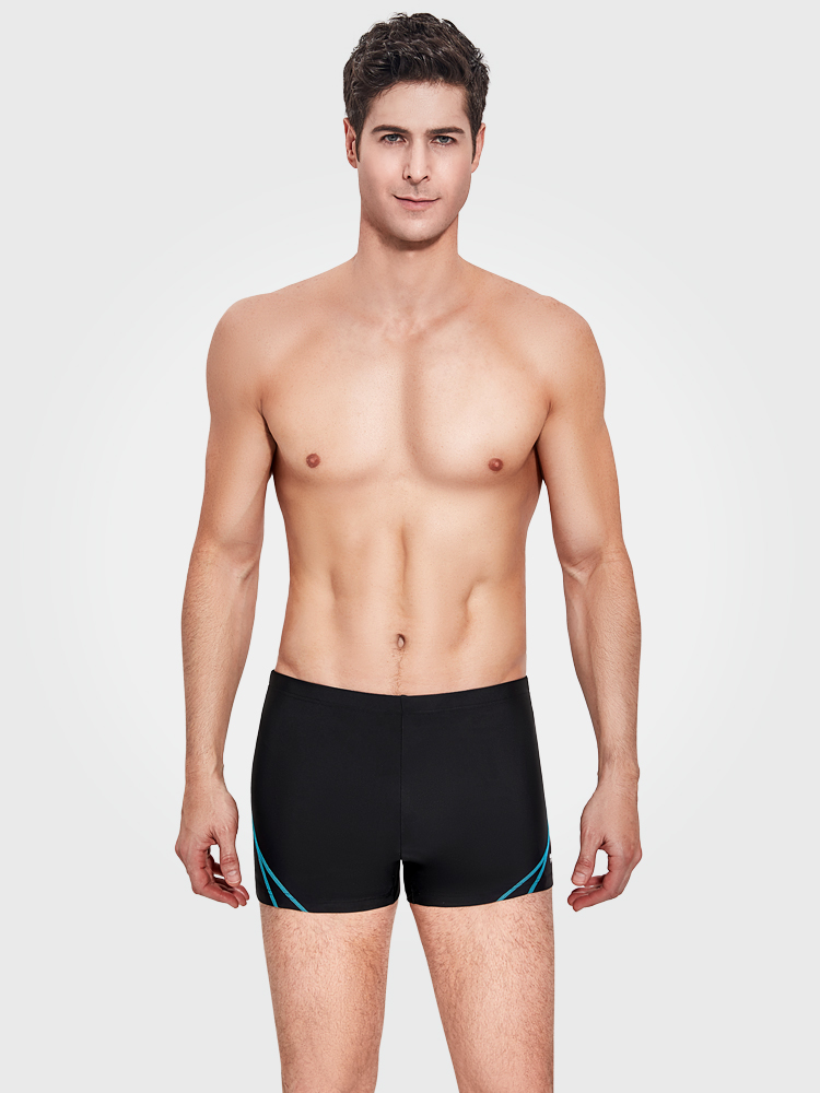 Y3909,休閑男士平角泳褲,圖片1