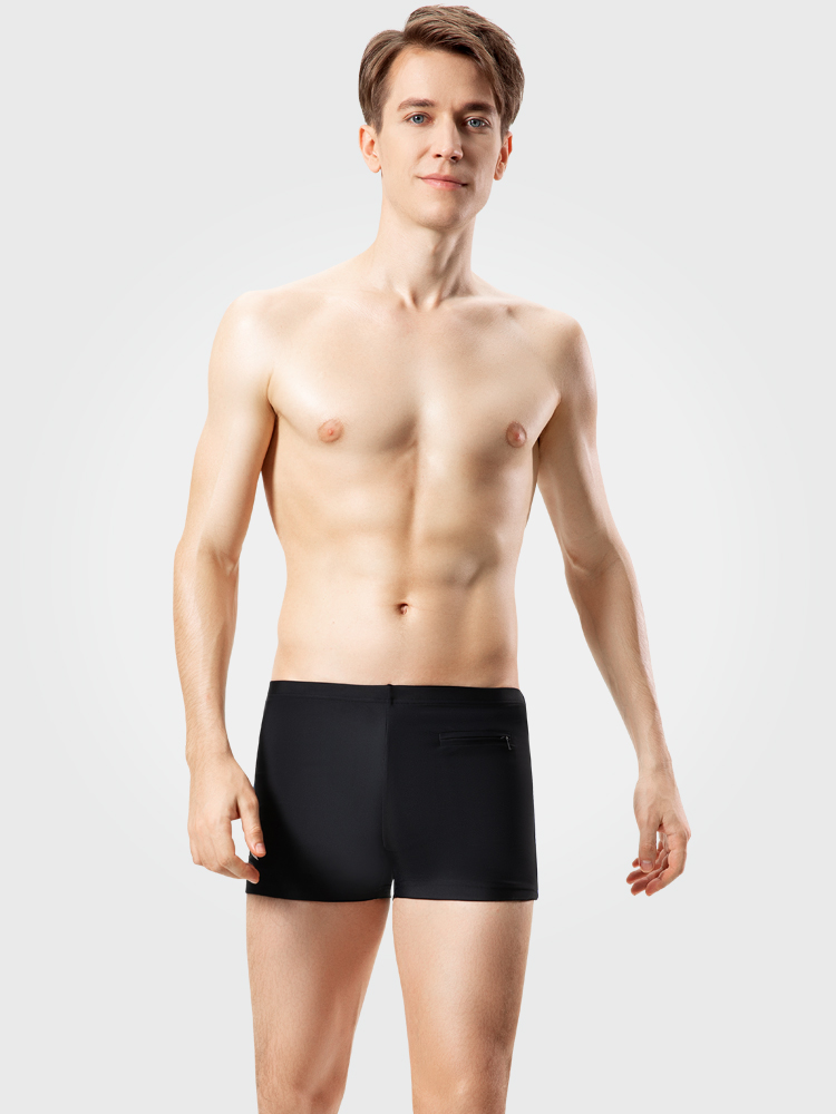 Y3925,男士平角泳褲,圖片1