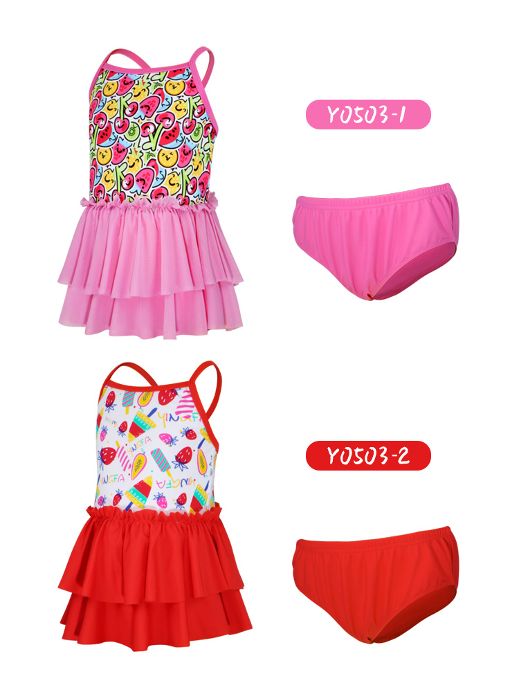 Y0503,分體裙式泳衣,圖片5