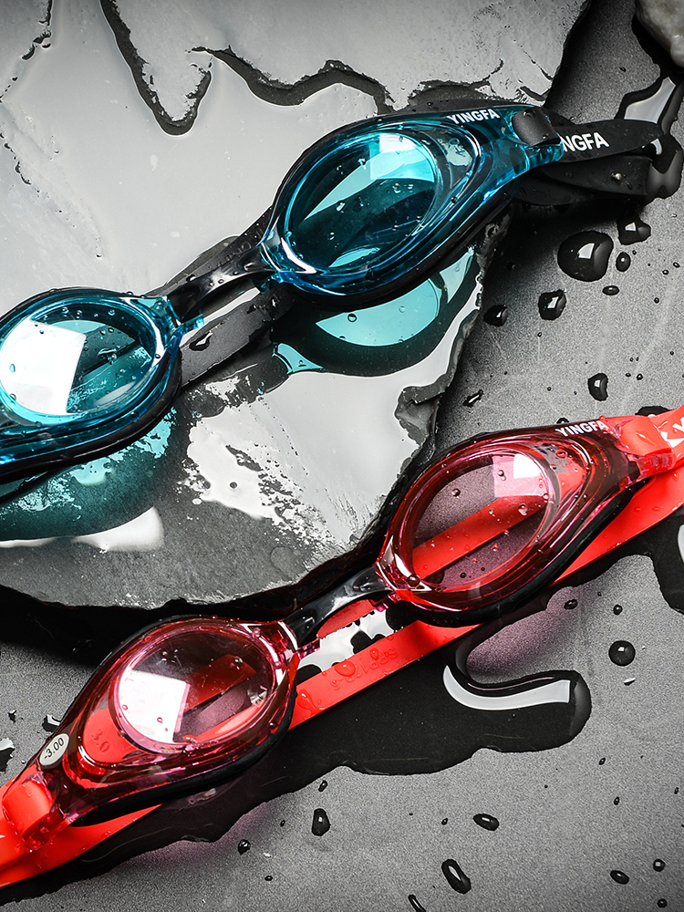 OK610AF,防水防霧大框近視泳鏡,圖片2