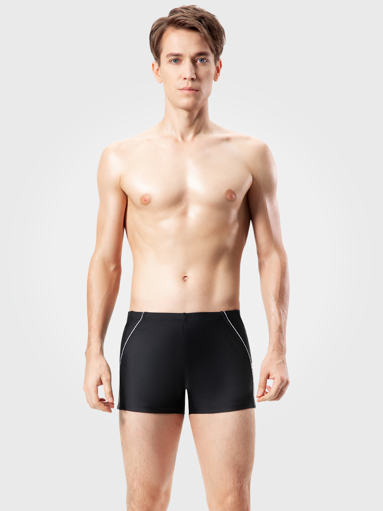 Y3917,休閑大碼平角泳褲,圖片1