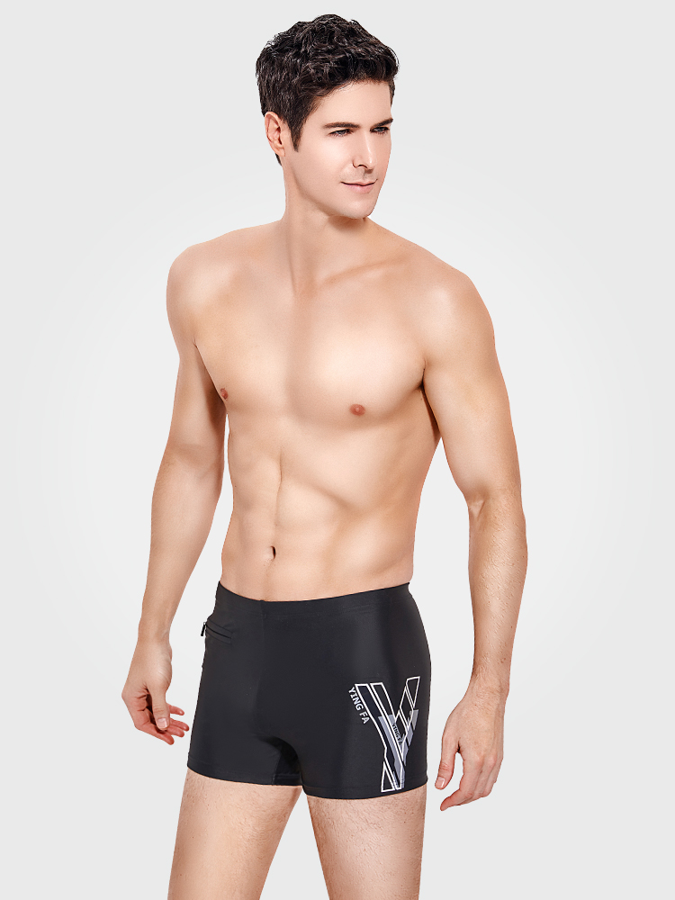 Y3902,男士平角泳褲,圖片1