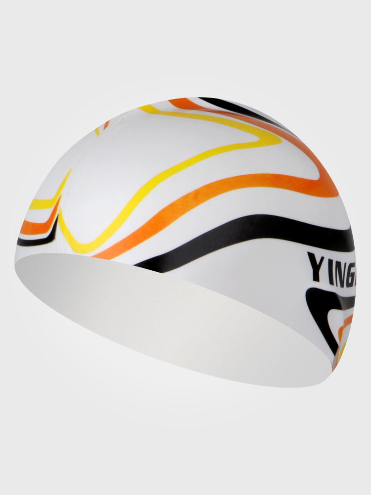 C0062-B,印花游泳帽,圖片1