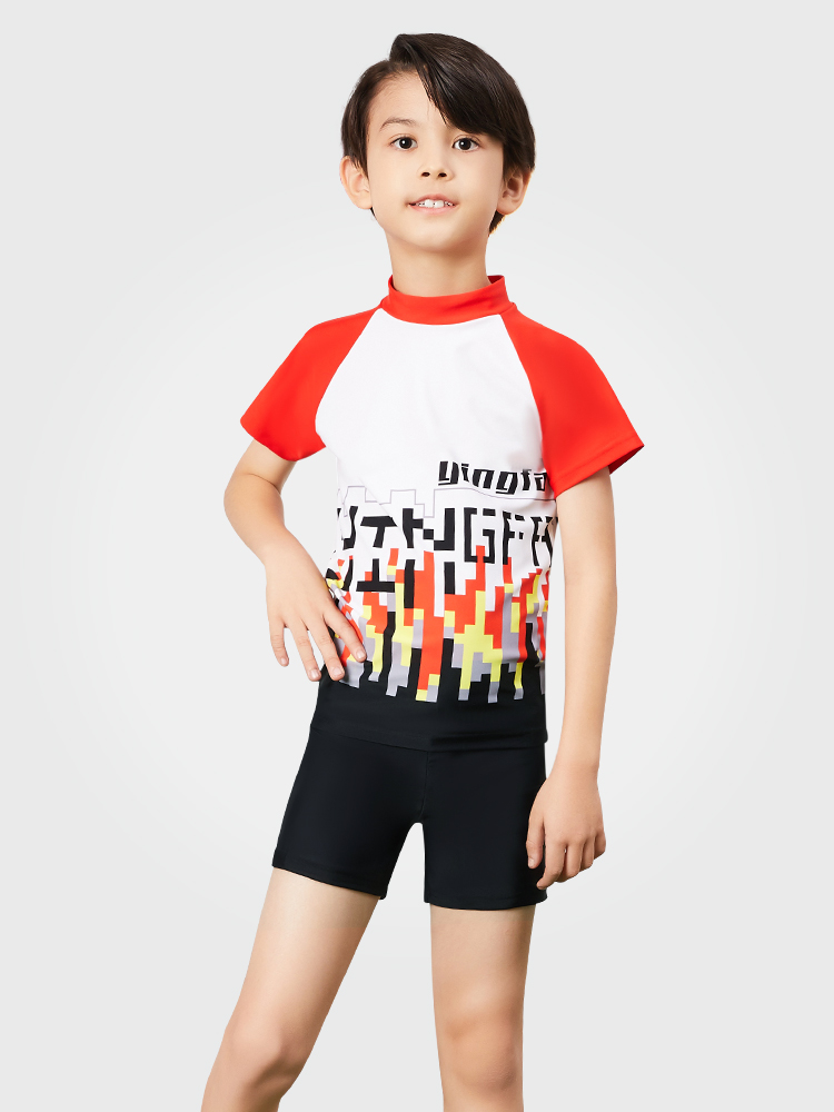 Y0506,兒童分體游泳衣,圖片1