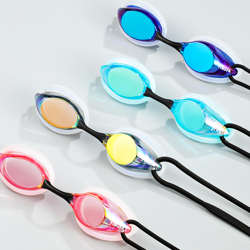 Y340AF(V),防霧高清炫彩電鍍膜泳鏡,圖片4