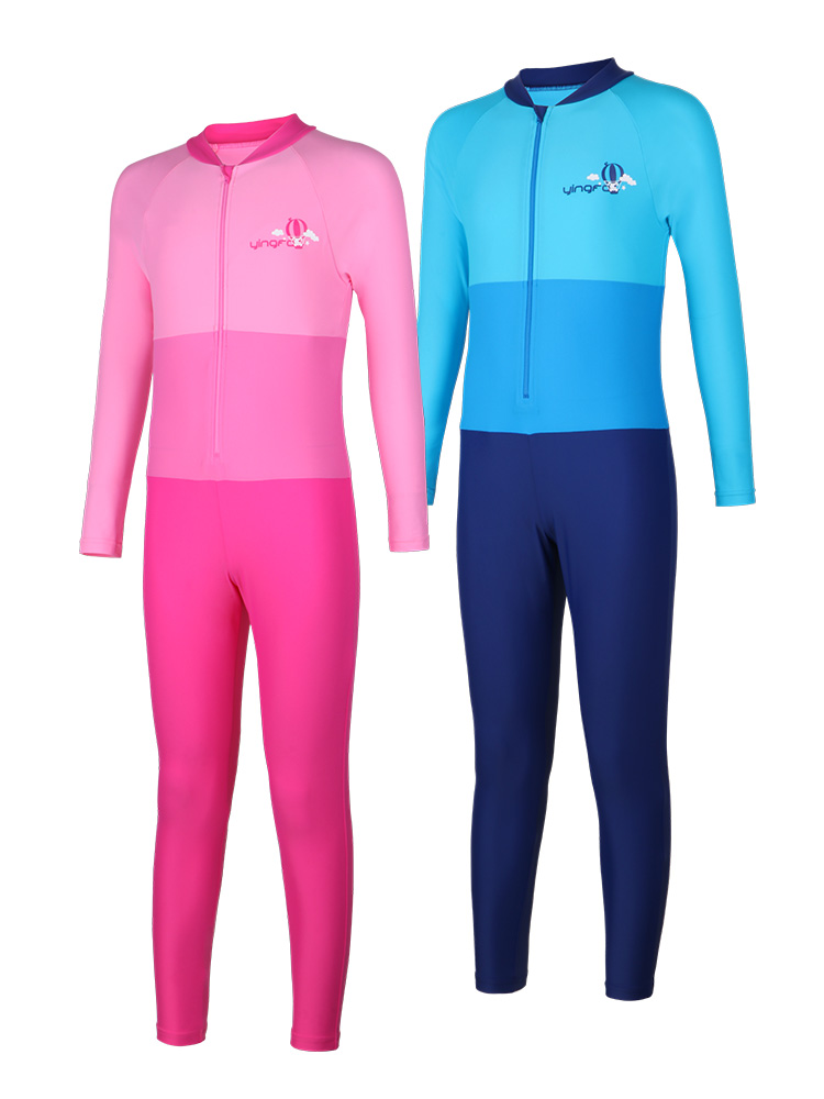 Y0379,兒童長袖防曬泳衣,圖片5