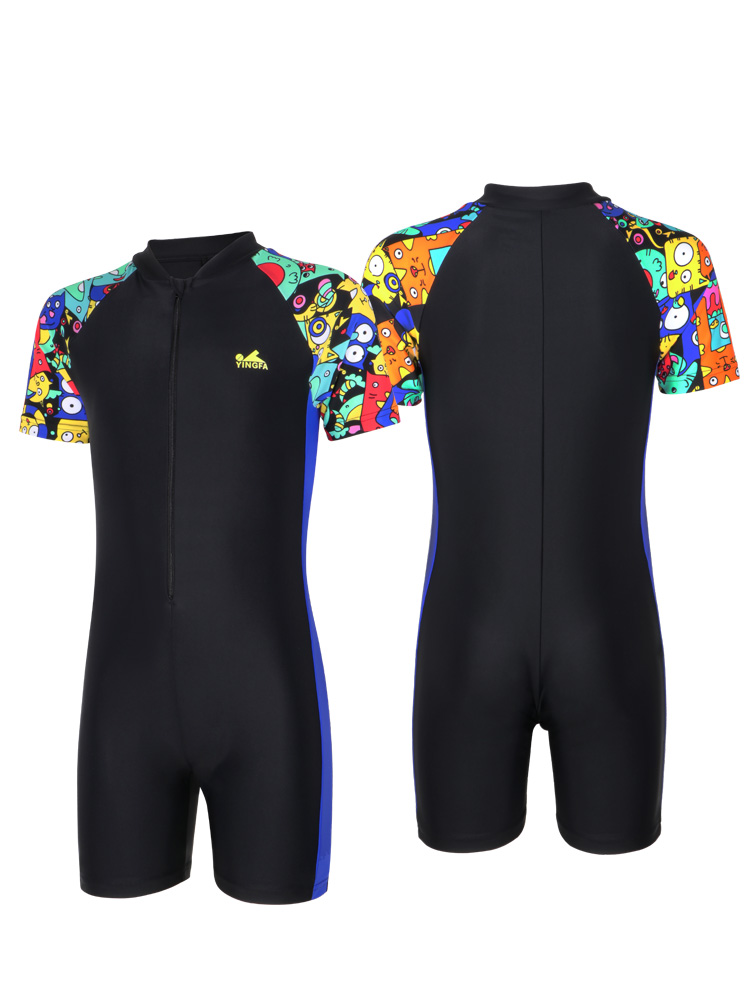 Y0508,兒童速干防曬泳裝,圖片5