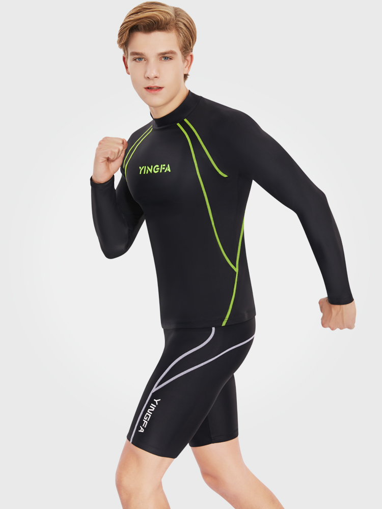 Y2039,長袖沖浪上衣,圖片1