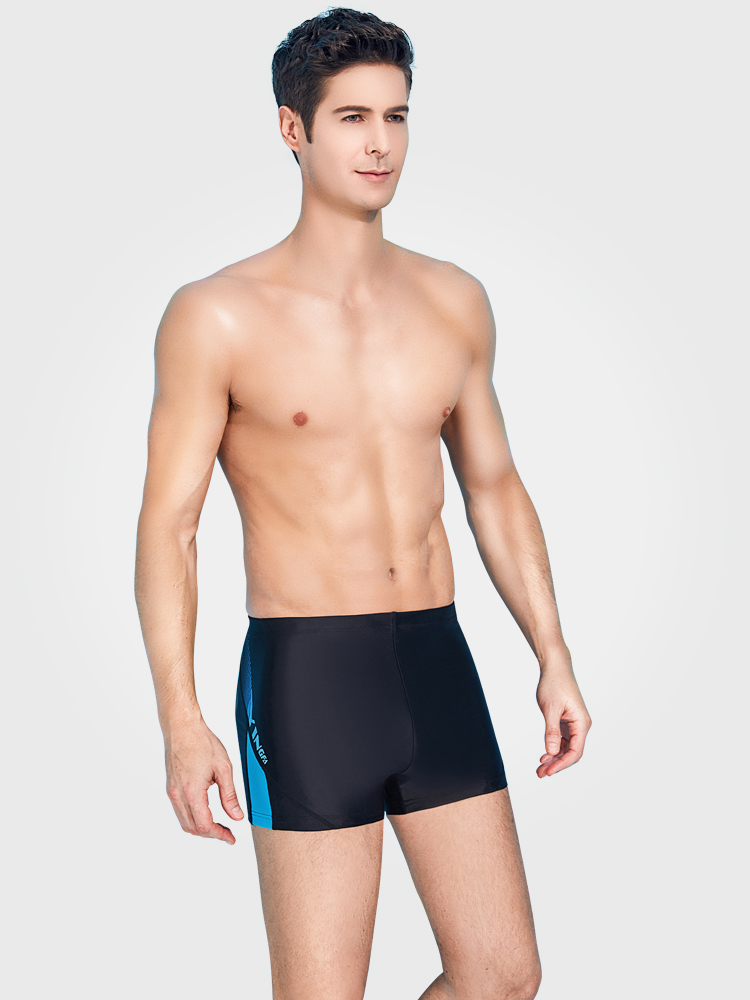 Y3903,休閑男士平角泳褲,圖片1