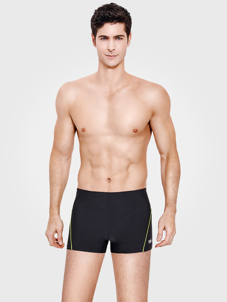 Y3901,休閑男士平角泳褲,圖片1