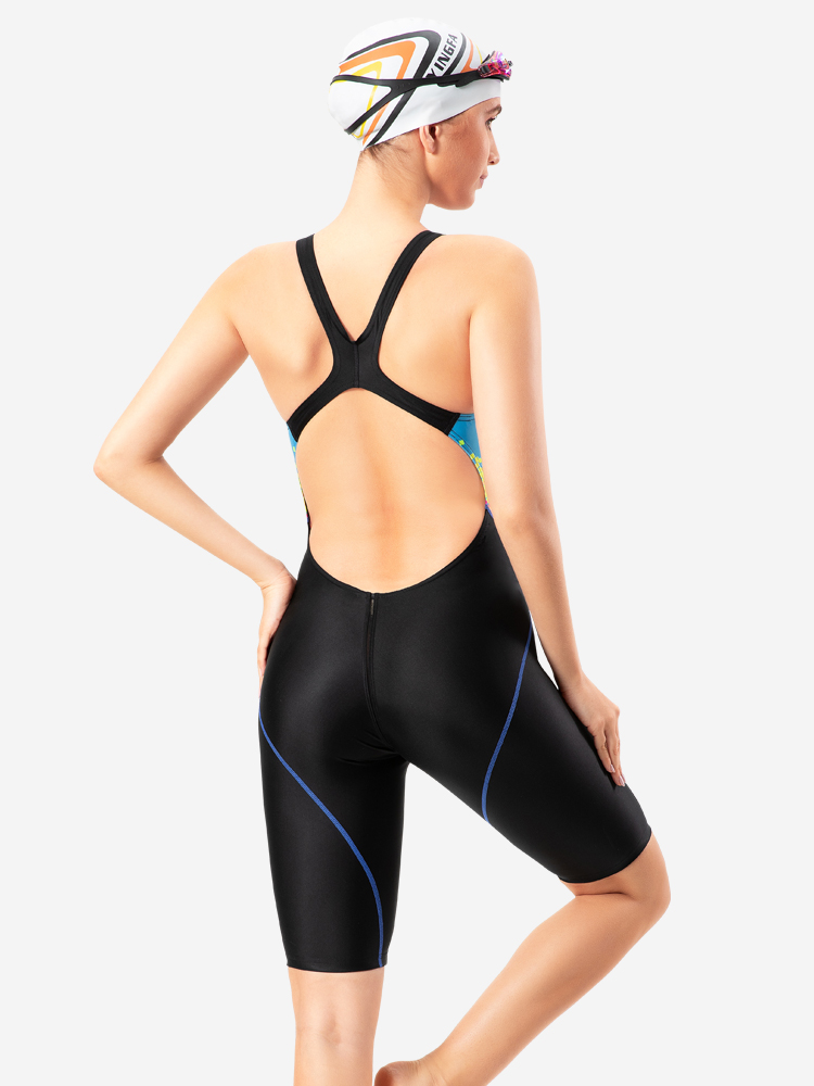 706,連體及膝泳衣,圖片3