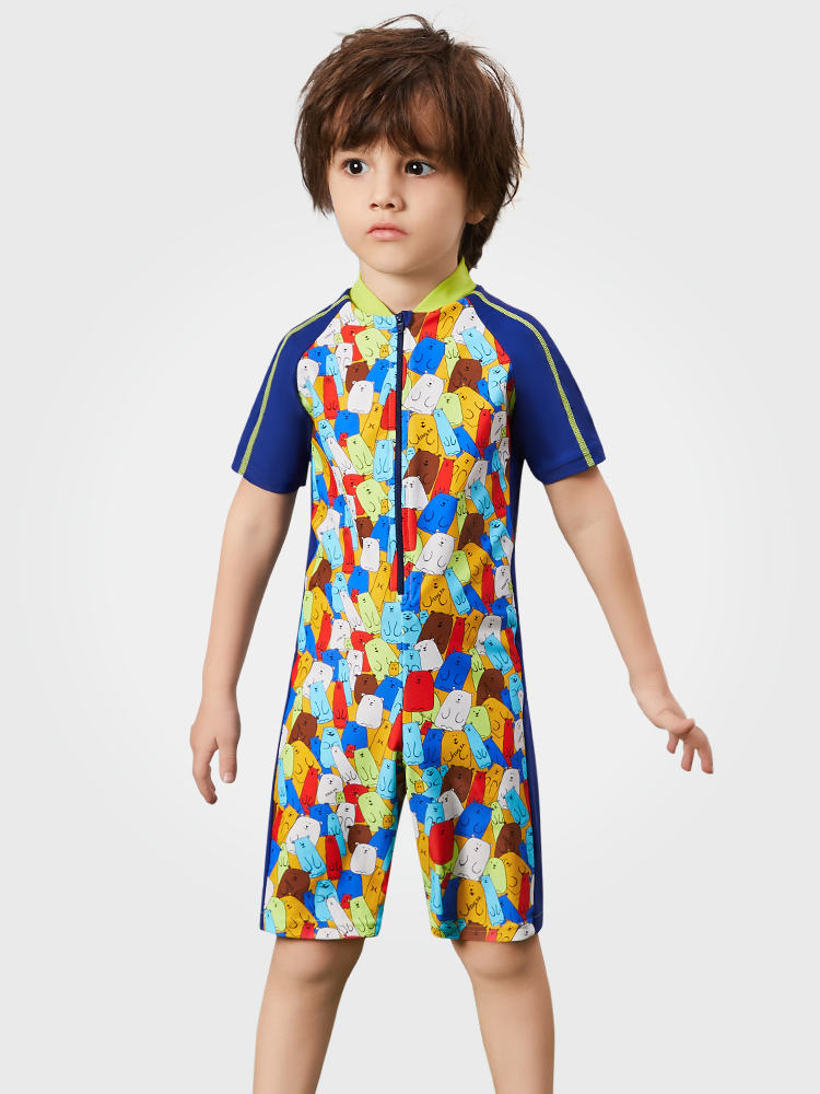 Y0511,卡通造型兒童套裝,圖片1