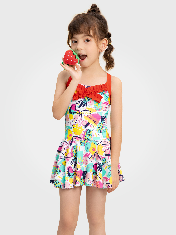 Y0527,兒童顯瘦游泳衣,圖片1