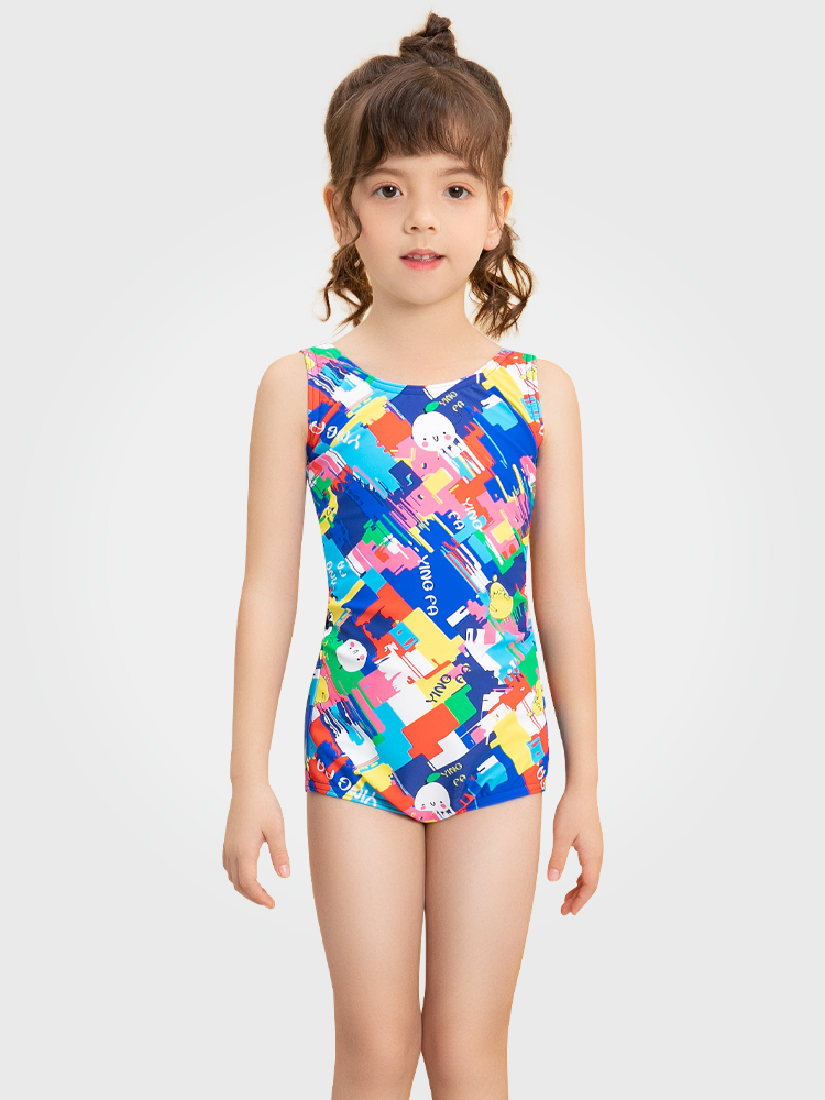 Y0393,可愛卡通游泳裝,圖片1