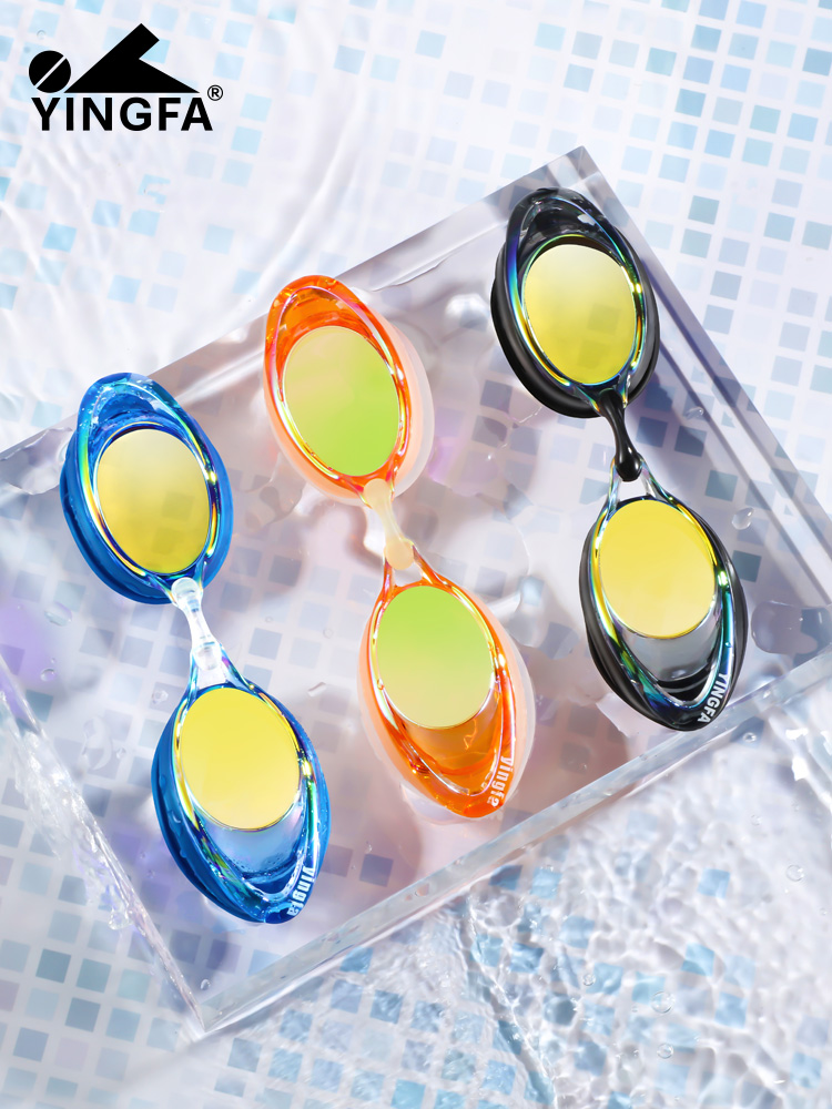 Y588AF(V),多彩鍍膜小框泳鏡,圖片1