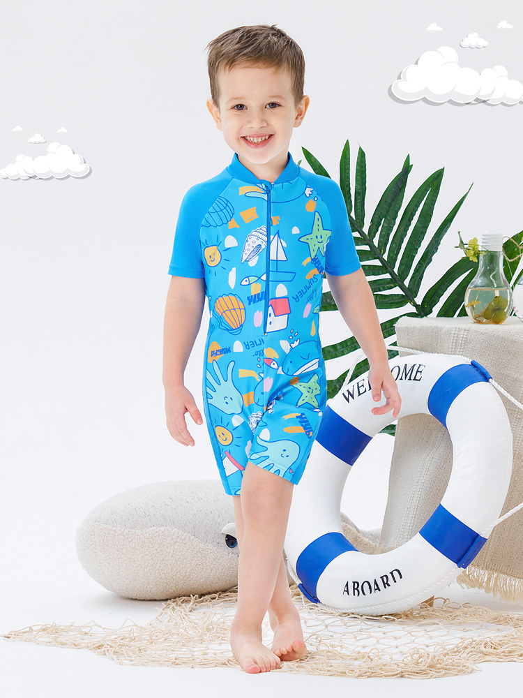 Y0556,兒童連體泳衣,圖片2