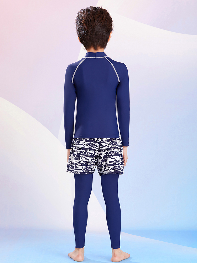 Y0555,男童分體泳衣,圖片5