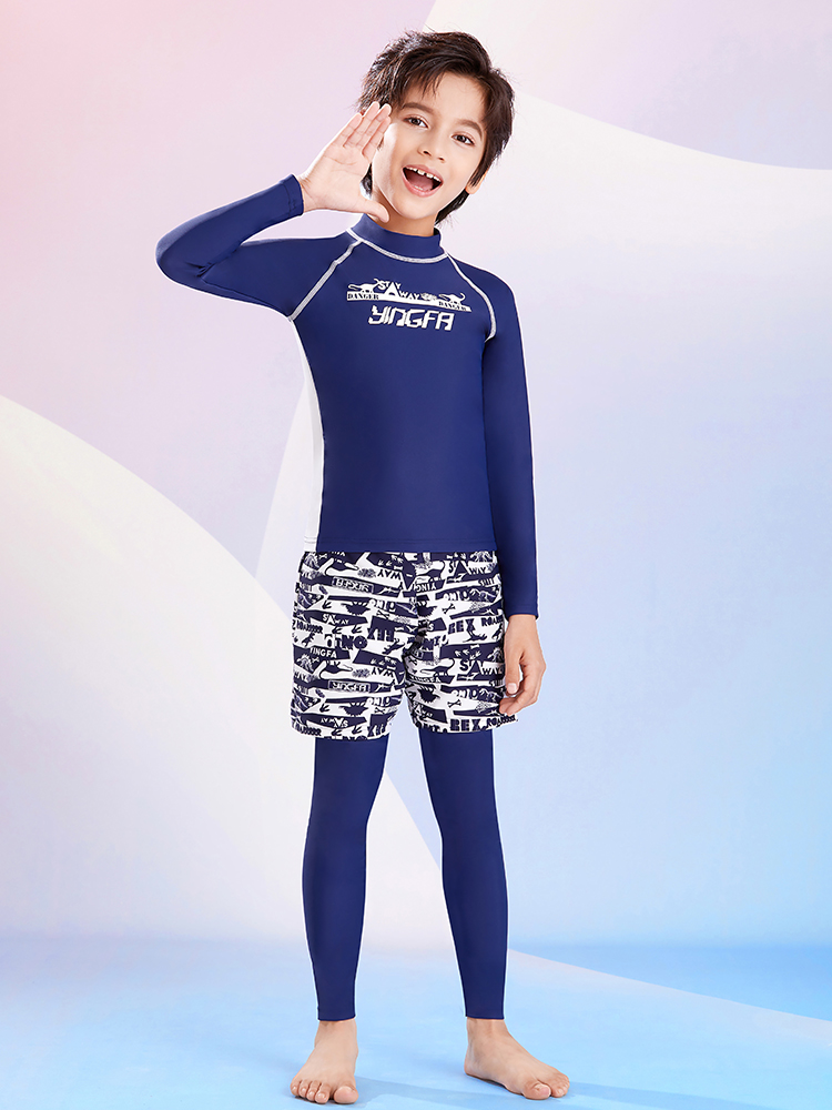 Y0555,男童分體泳衣,圖片4