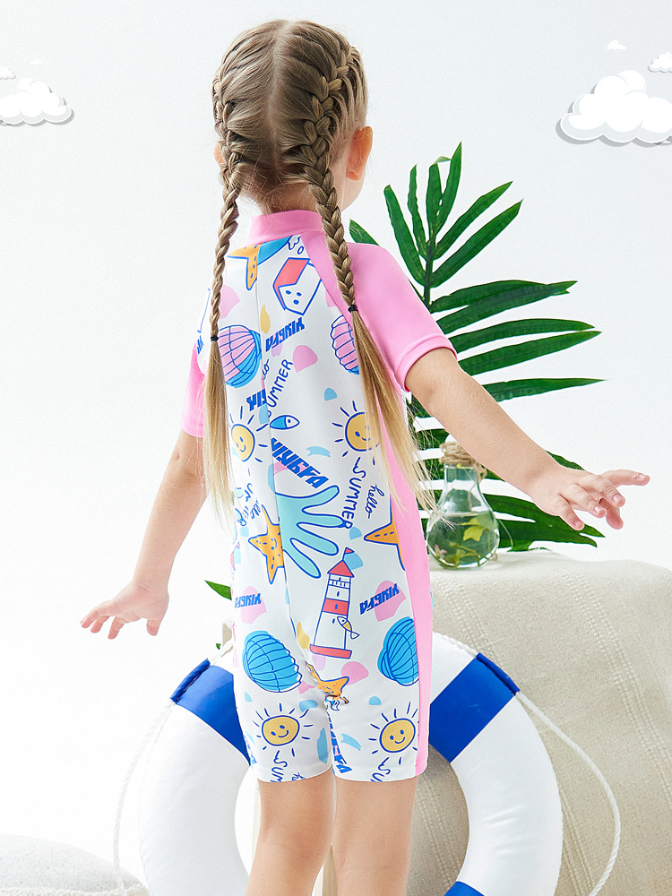 Y0556,兒童連體泳衣,圖片5