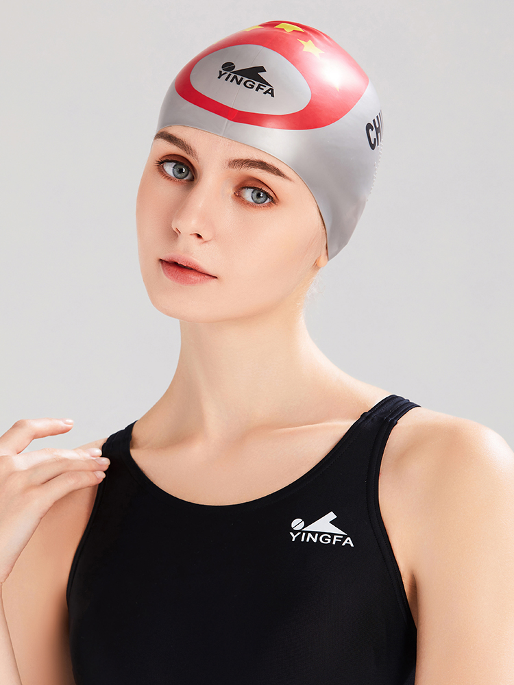 C0090,外顆粒無(wú)皺泳帽,圖片2