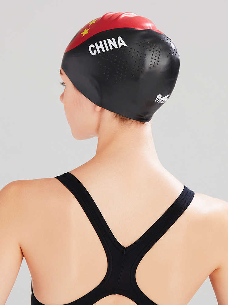 C0090,外顆粒無(wú)皺泳帽,圖片4