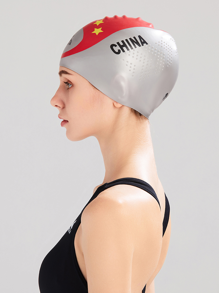 C0090,外顆粒無(wú)皺泳帽,圖片5