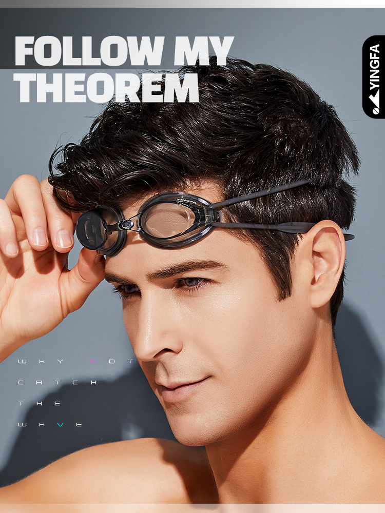 OK570AF,防霧近視小框泳鏡,圖片5