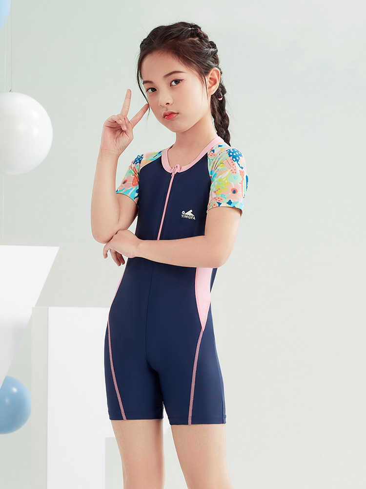 Y0579,女童連體泳衣,圖片5