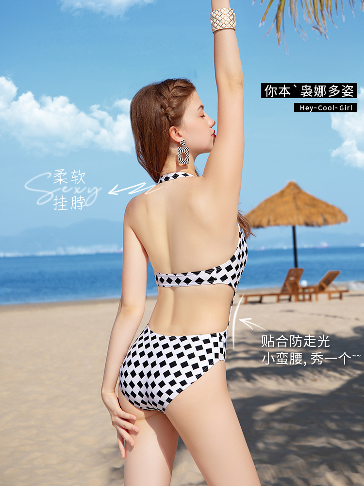 Y2302,三角連體泳衣,圖片4