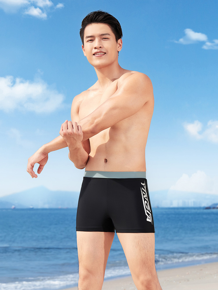 Y3953,男士平角泳褲,圖片2